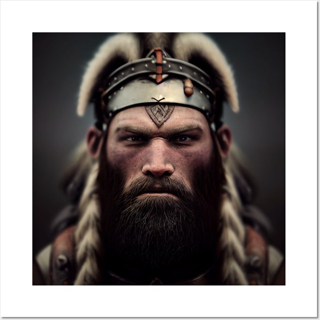 Viking Raider Wall Art by Grassroots Green